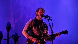 Justin Vernon (Bon Iver) podczas występu w Gdyni - fot. Jacek Kurnikowski
