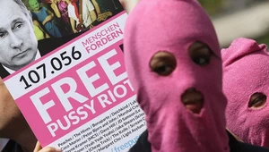 Skazanie Pussy Riot wywołało protesty fot. Sean Gallup