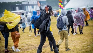 Open'er 2019 w deszczu